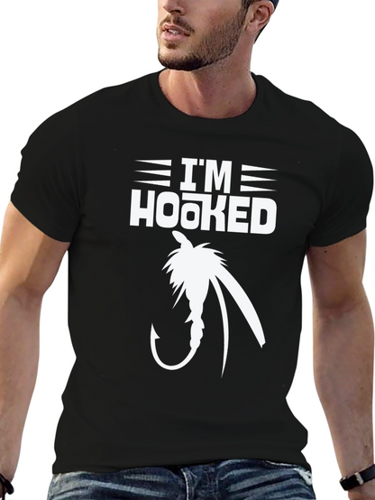 Im Hooked T-Shirt: Fishing Graphic Tee