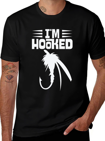 Im Hooked T-Shirt: Fishing Graphic Tee