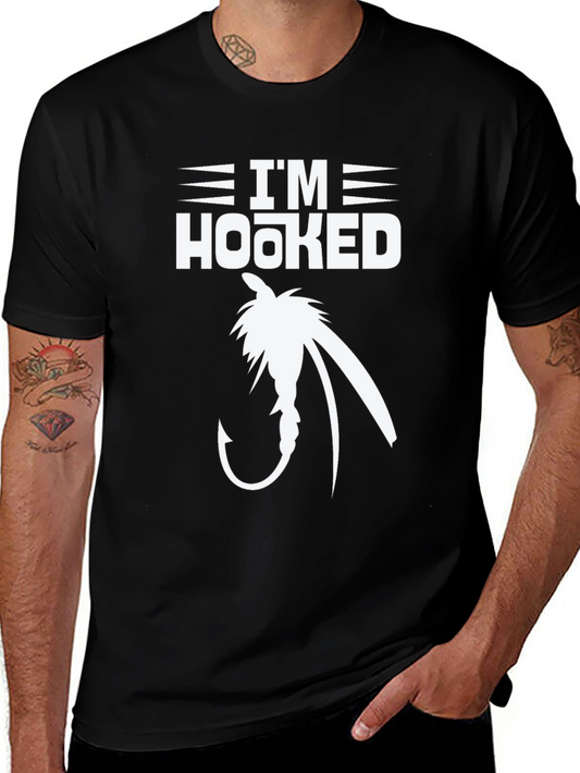 Im Hooked T-Shirt: Fishing Graphic Tee