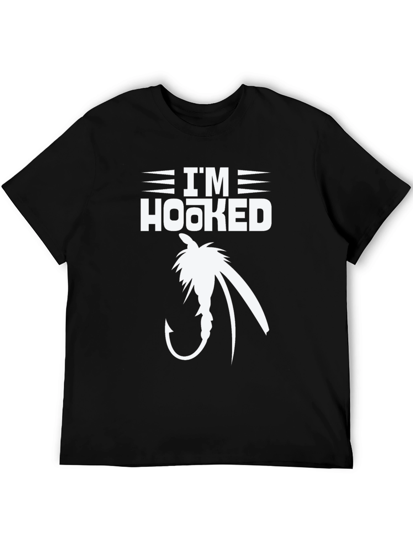 Im Hooked T-Shirt: Fishing Graphic Tee