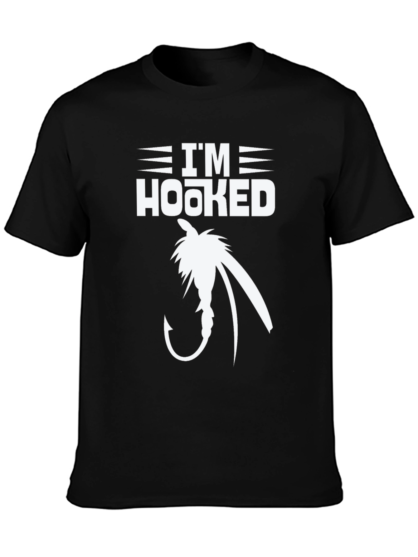 Im Hooked T-Shirt: Fishing Graphic Tee