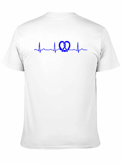 Pretzel Heartbeat Graphic Tee - Stylish Casual Wear