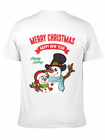 Festive Snowman Holiday T-Shirt