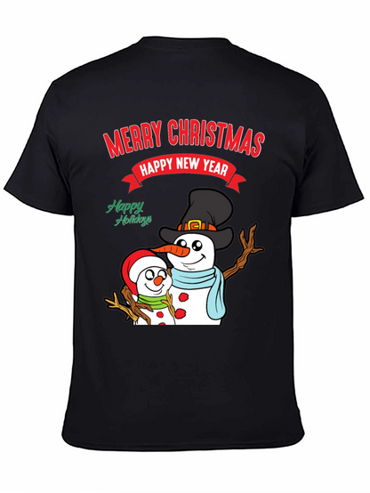 Festive Snowman Holiday T-Shirt
