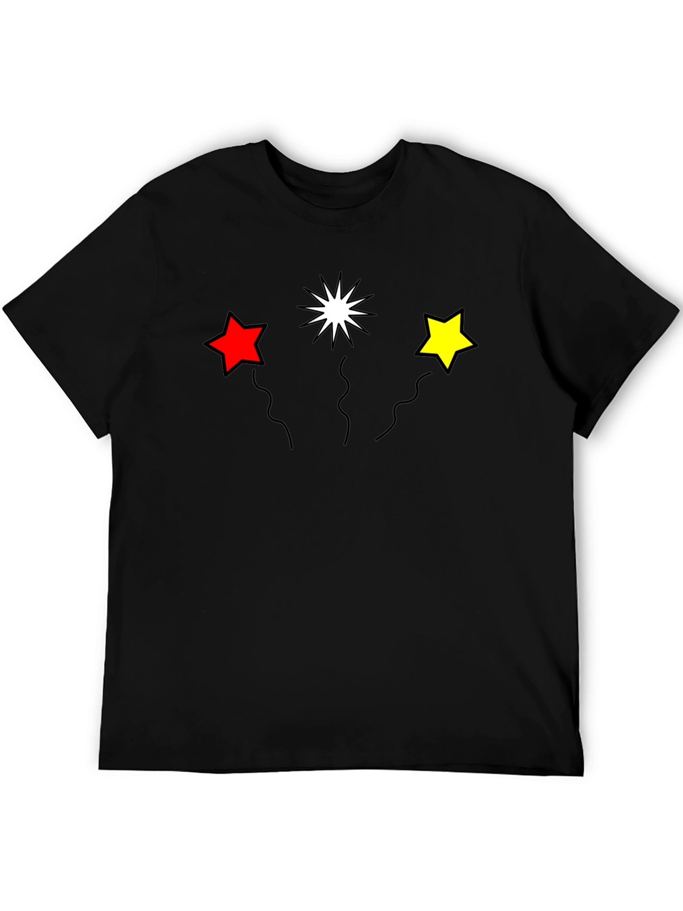 Starry T-Shirt: Fun Graphic Print Tee