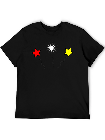 Starry T-Shirt: Fun Graphic Print Tee