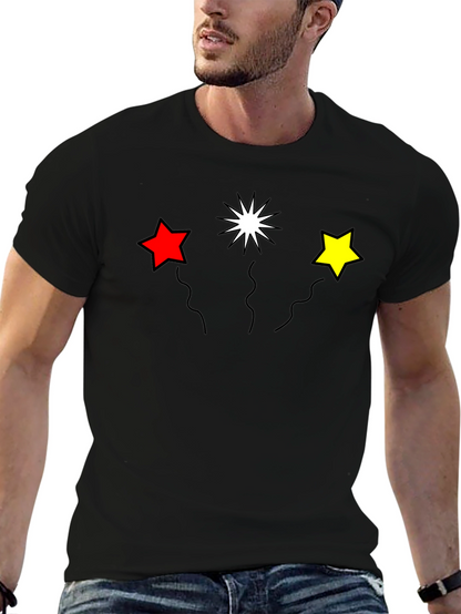 Starry T-Shirt: Fun Graphic Print Tee