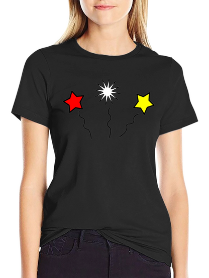 Starry T-Shirt: Fun Graphic Print Tee