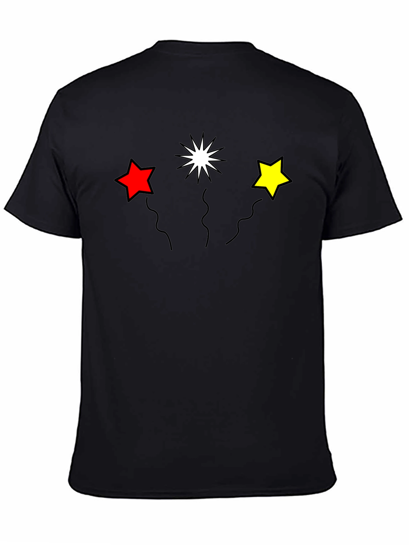 Starry T-Shirt: Fun Graphic Print Tee