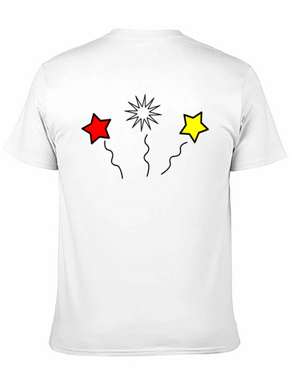 Starry T-Shirt: Fun Graphic Print Tee