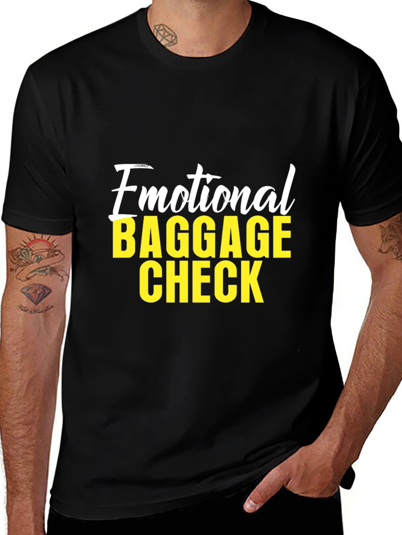 Emotional Baggage Check Graphic T-Shirt