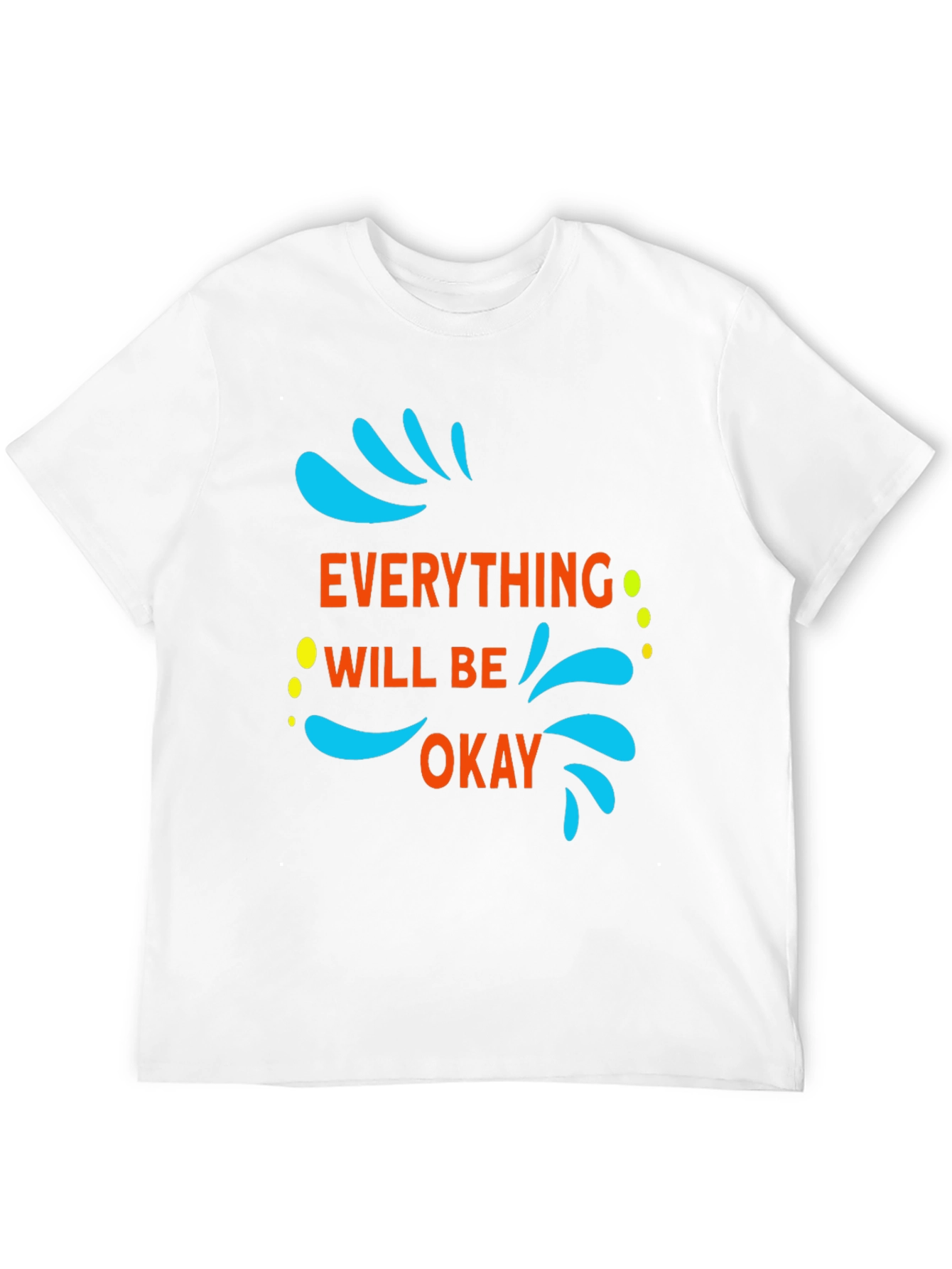 Everything Will Be Okay Graphic Tee - Black