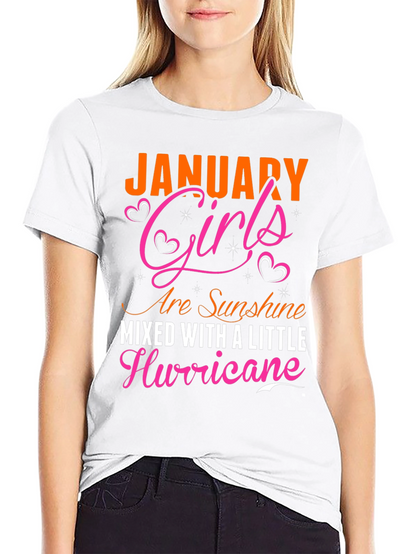 January Girls Sunshine Hurricane Graphic Tee