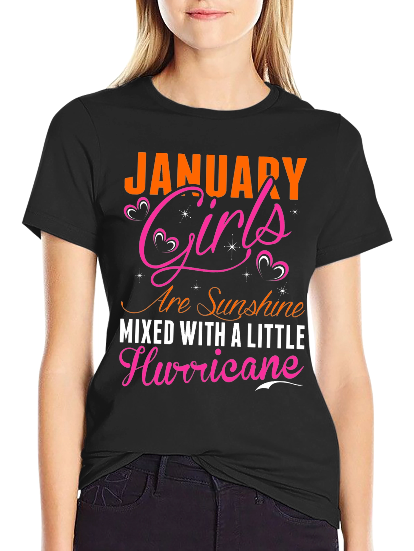 January Girls Sunshine Hurricane Graphic Tee
