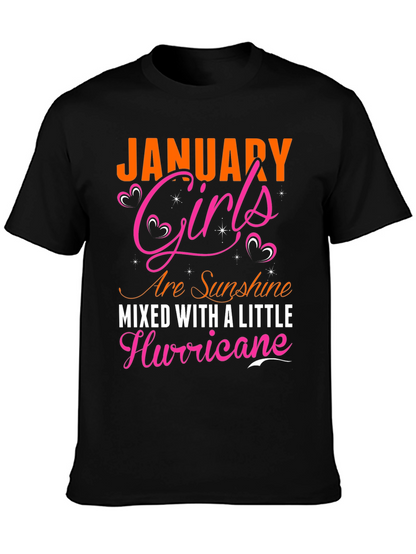 January Girls Sunshine Hurricane Graphic Tee
