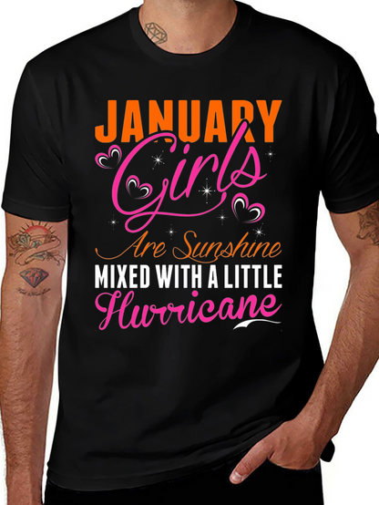 January Girls Sunshine Hurricane Graphic Tee