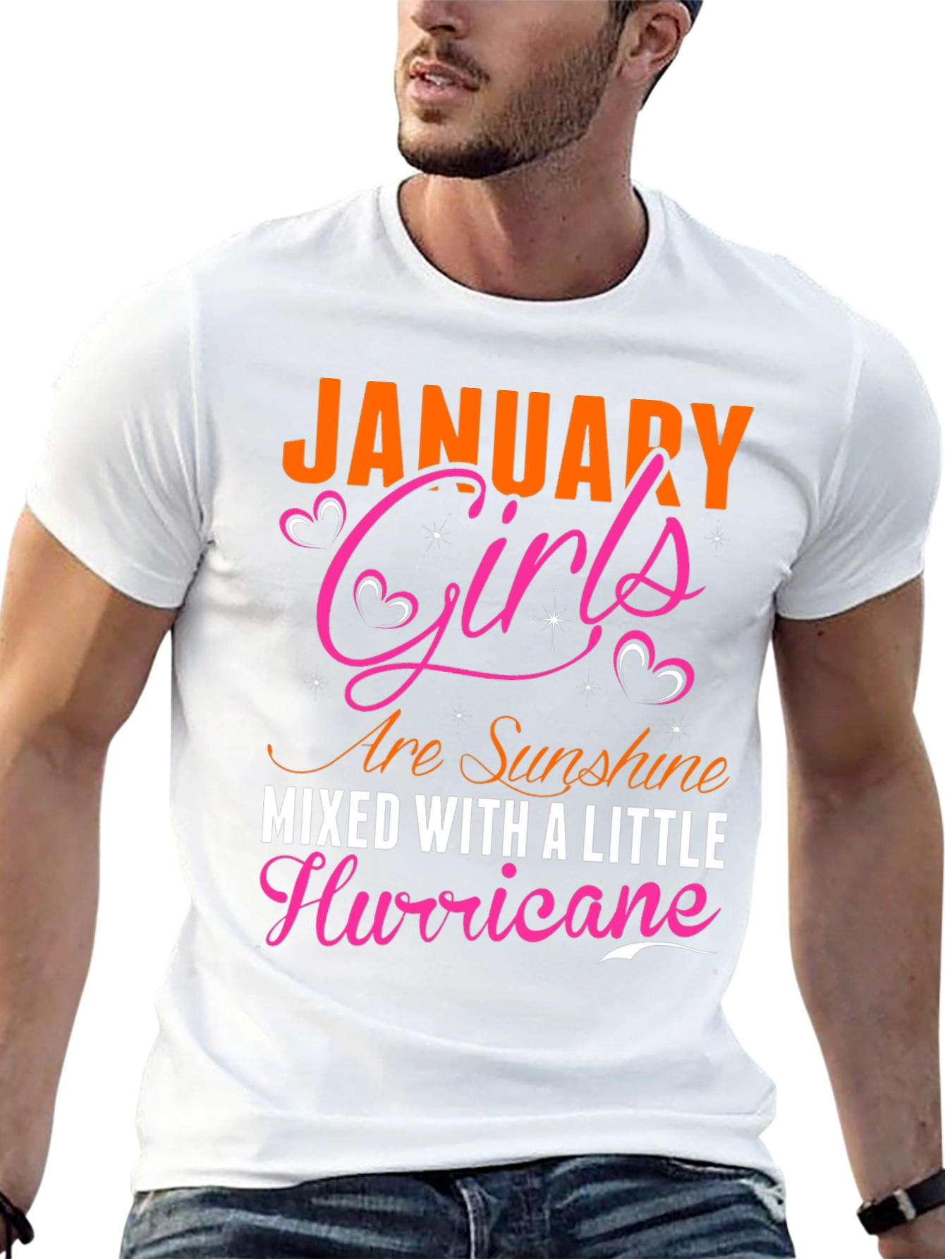 January Girls Sunshine Hurricane Graphic Tee