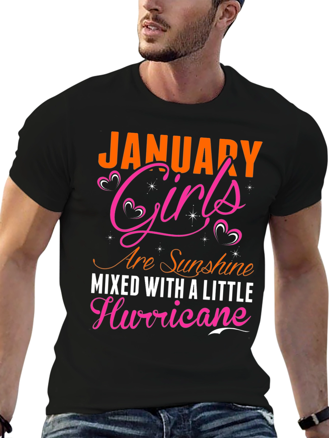 January Girls Sunshine Hurricane Graphic Tee
