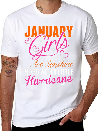 January Girls Sunshine Hurricane Graphic Tee