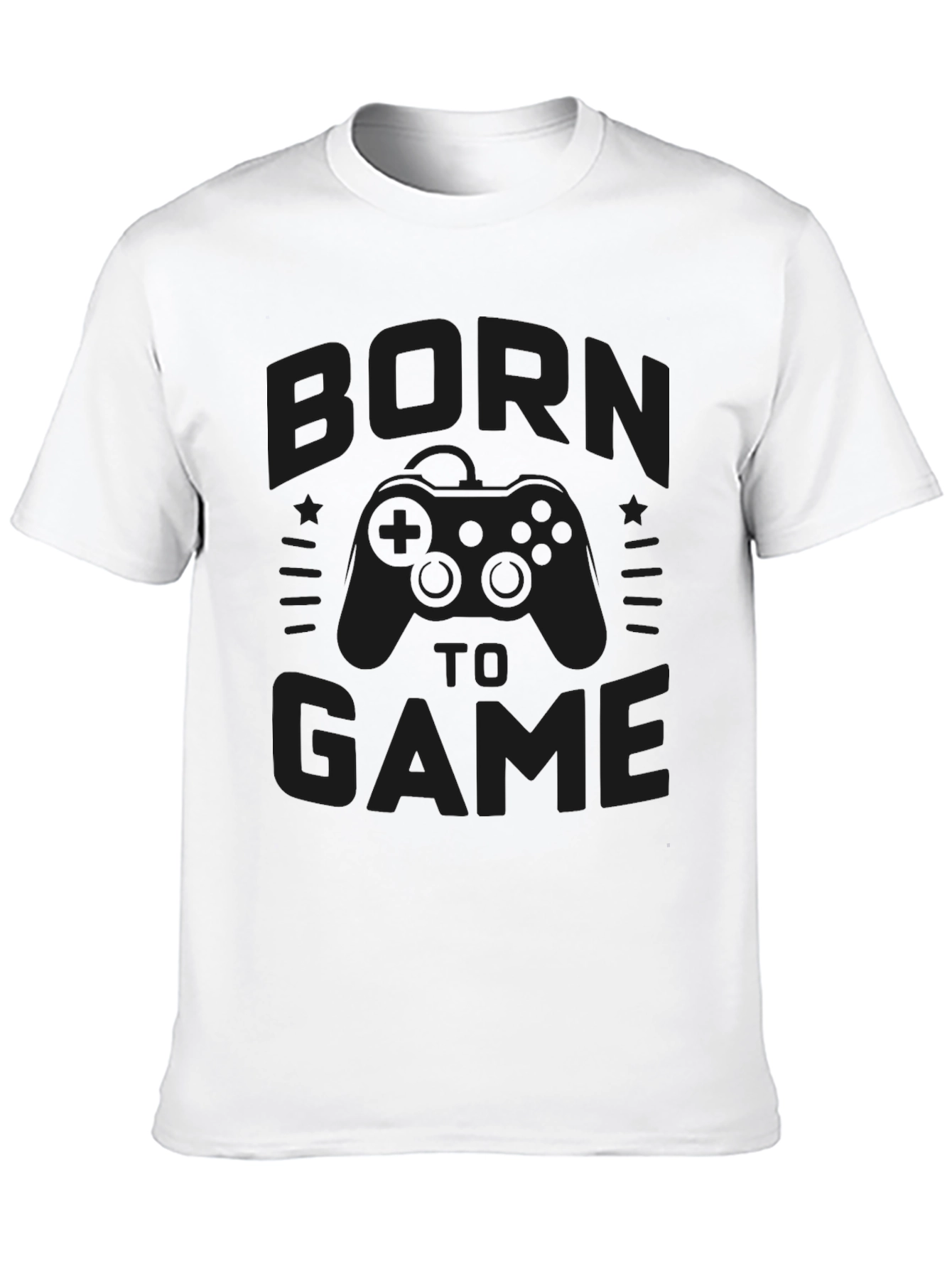 Born to Game Black T-Shirt