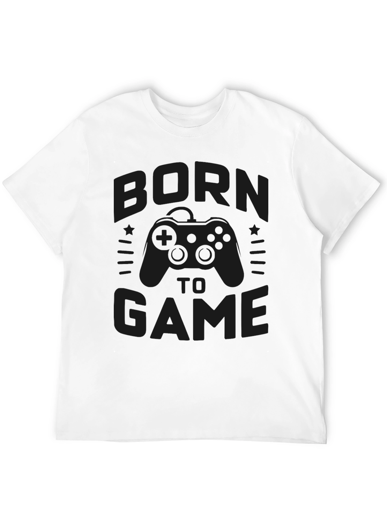 Born to Game Black T-Shirt