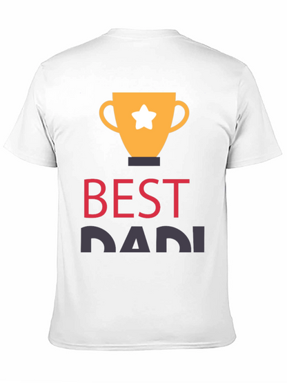 Best Dad Trophy Graphic T-Shirt