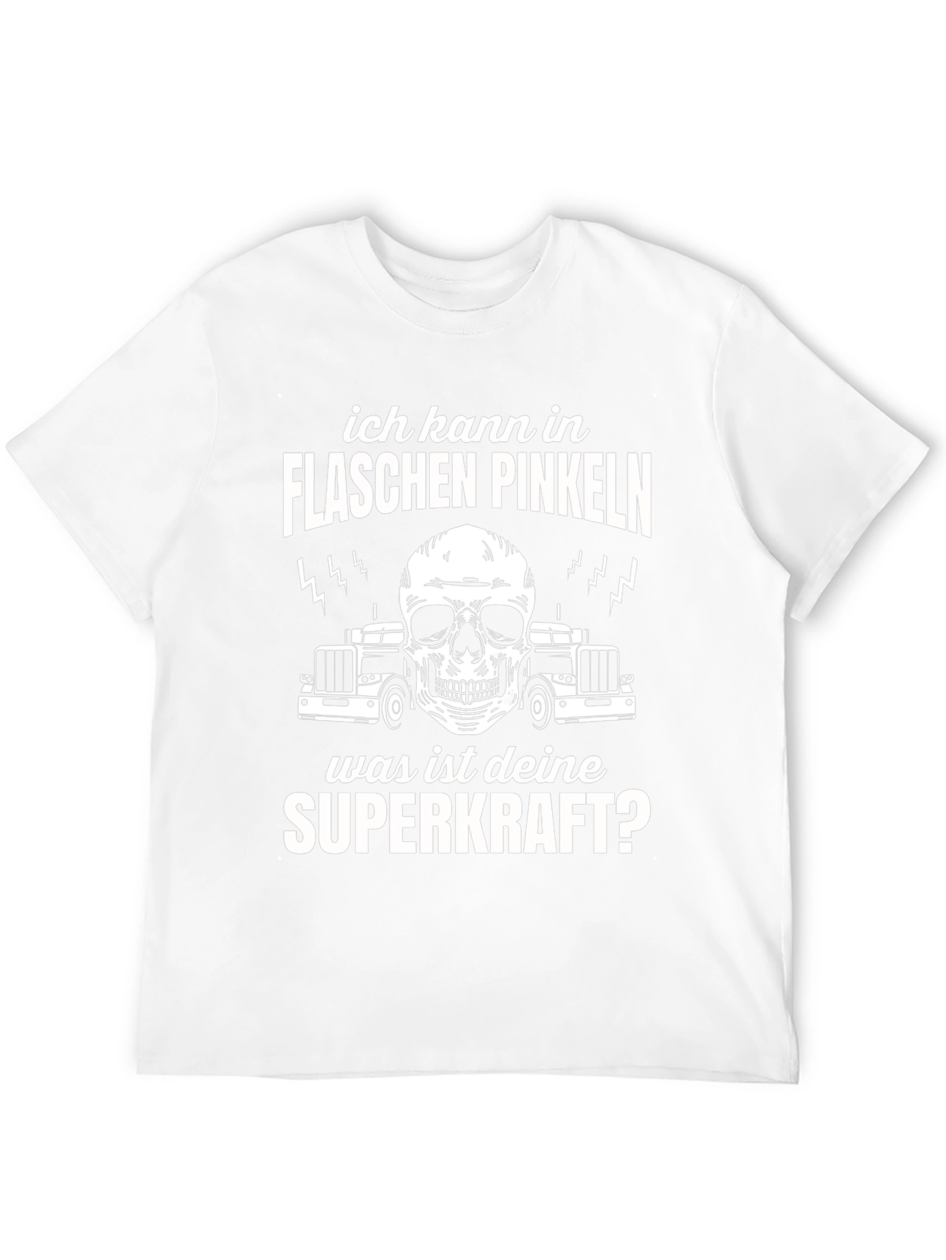 Funny German T-Shirt - Ich Kann In Flaschen Pinkeln