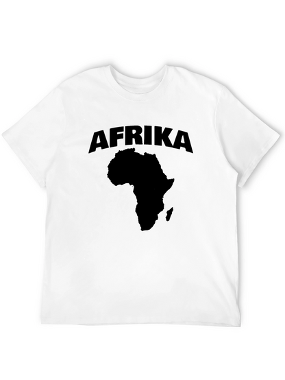 Afrika Graphic Tee - Black T-Shirt
