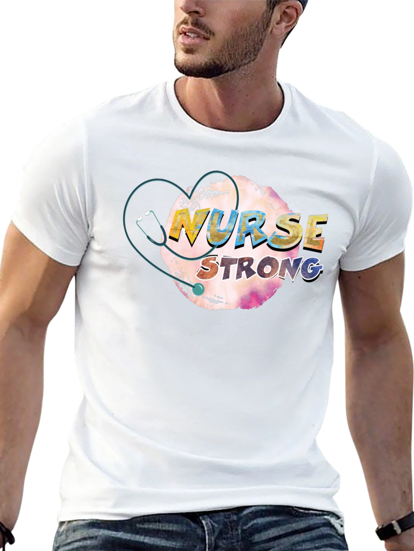 Nurse Strong Graphic Tee