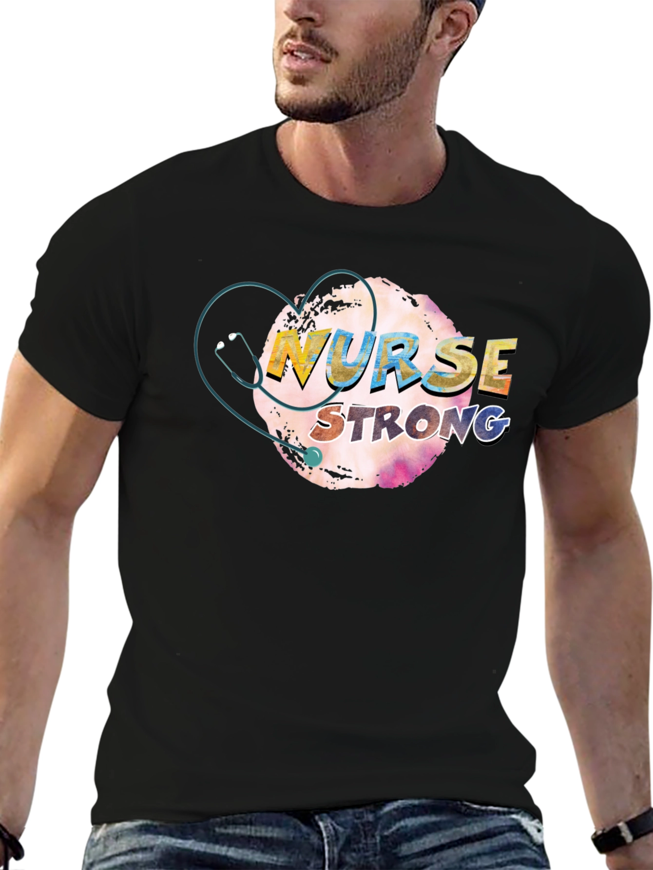 Nurse Strong Graphic Tee