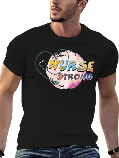 Nurse Strong Graphic Tee