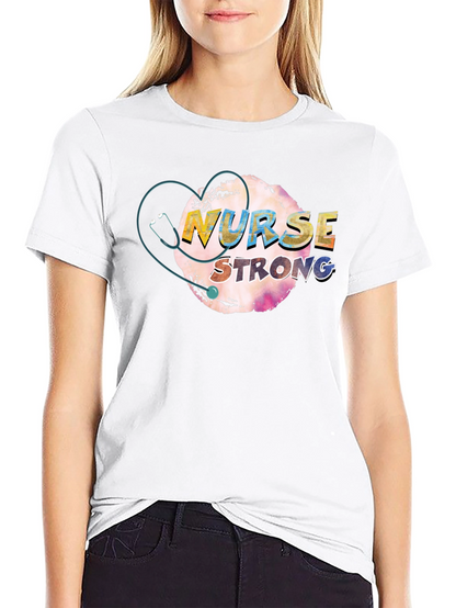 Nurse Strong Graphic Tee