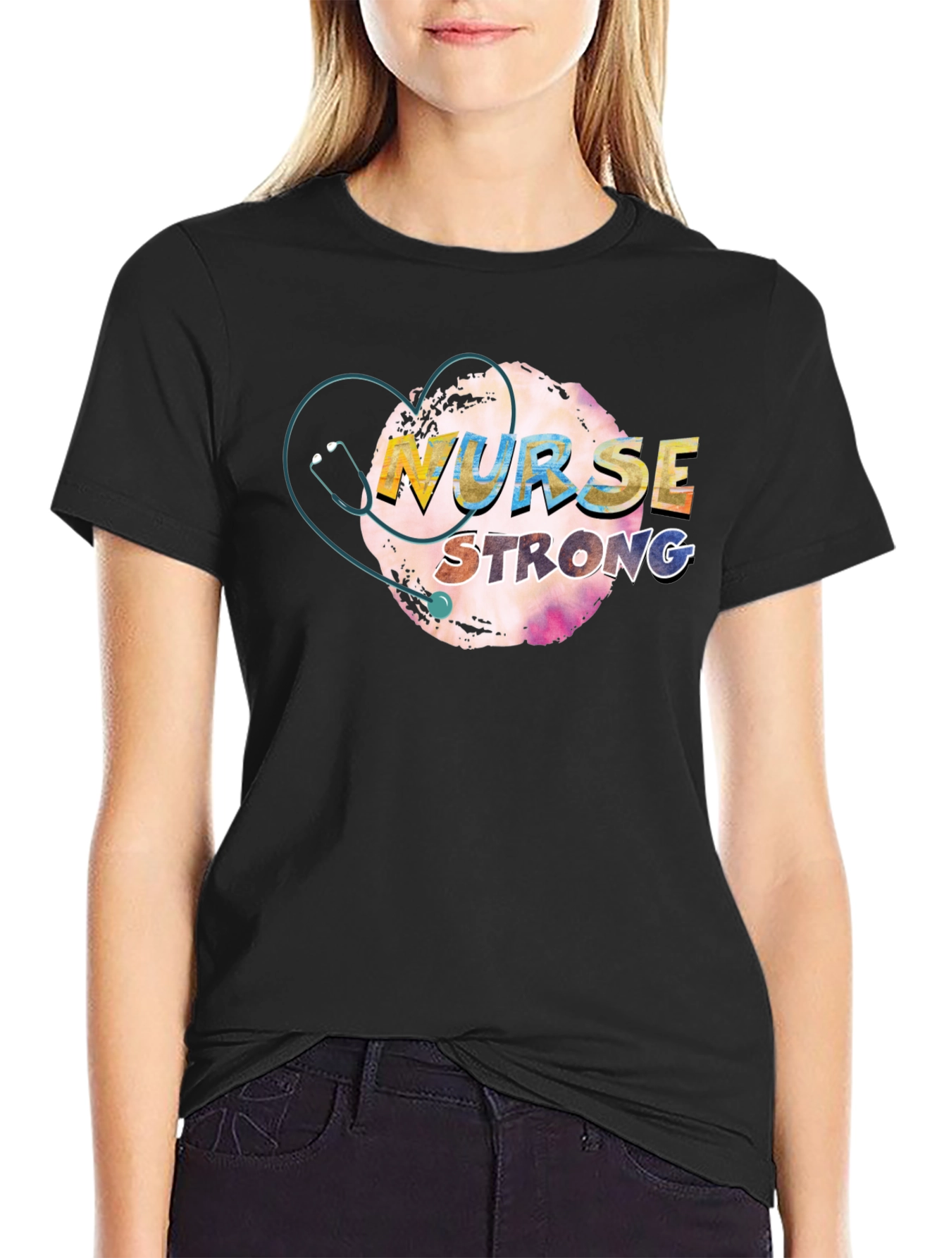 Nurse Strong Graphic Tee