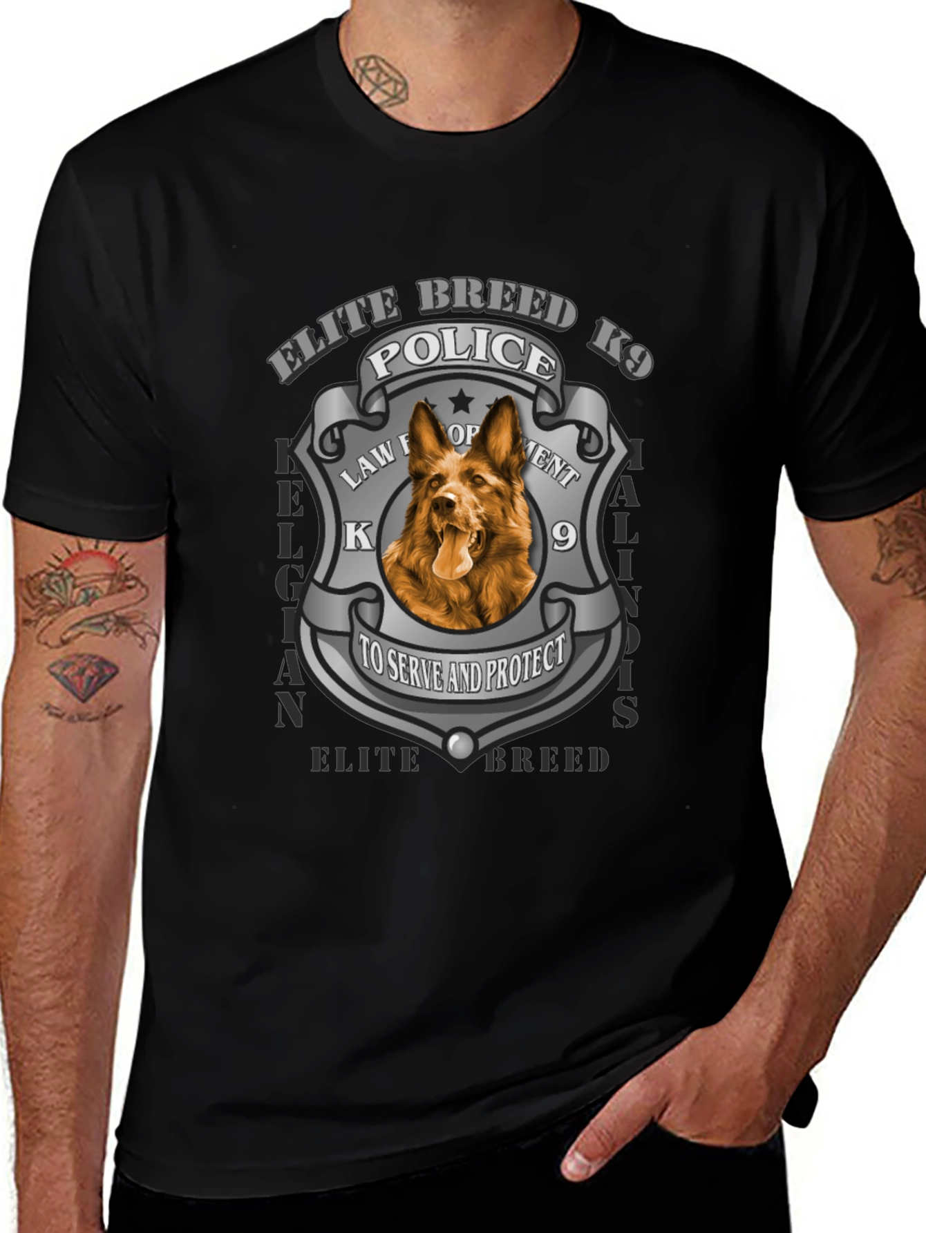 Elite Breed K9 Police T-Shirt