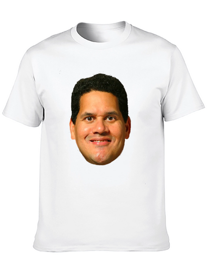 Reggie Fils-Aimé Face Black T-Shirt