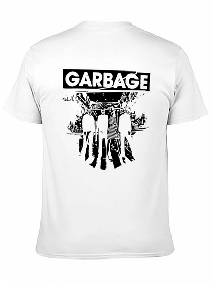 Garbage Band Graphic Black T-Shirt