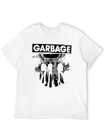 Garbage Band Graphic Black T-Shirt
