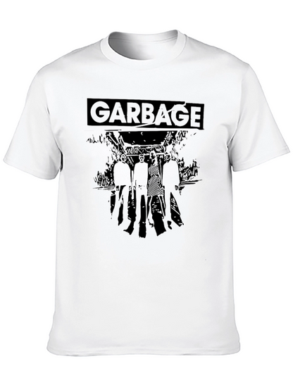 Garbage Band Graphic Black T-Shirt