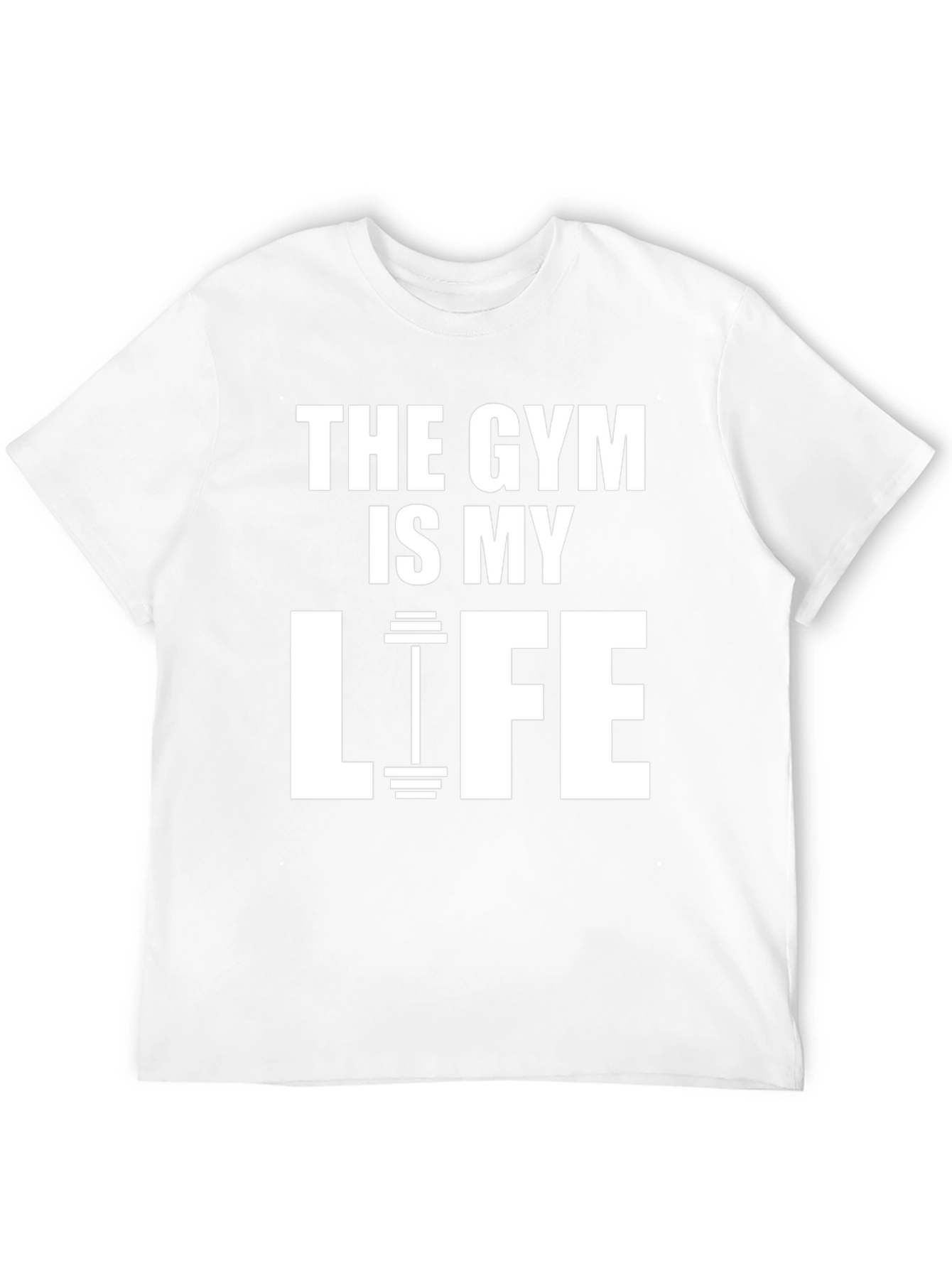 Gym Is My Life T-Shirt - Fitness Apparel