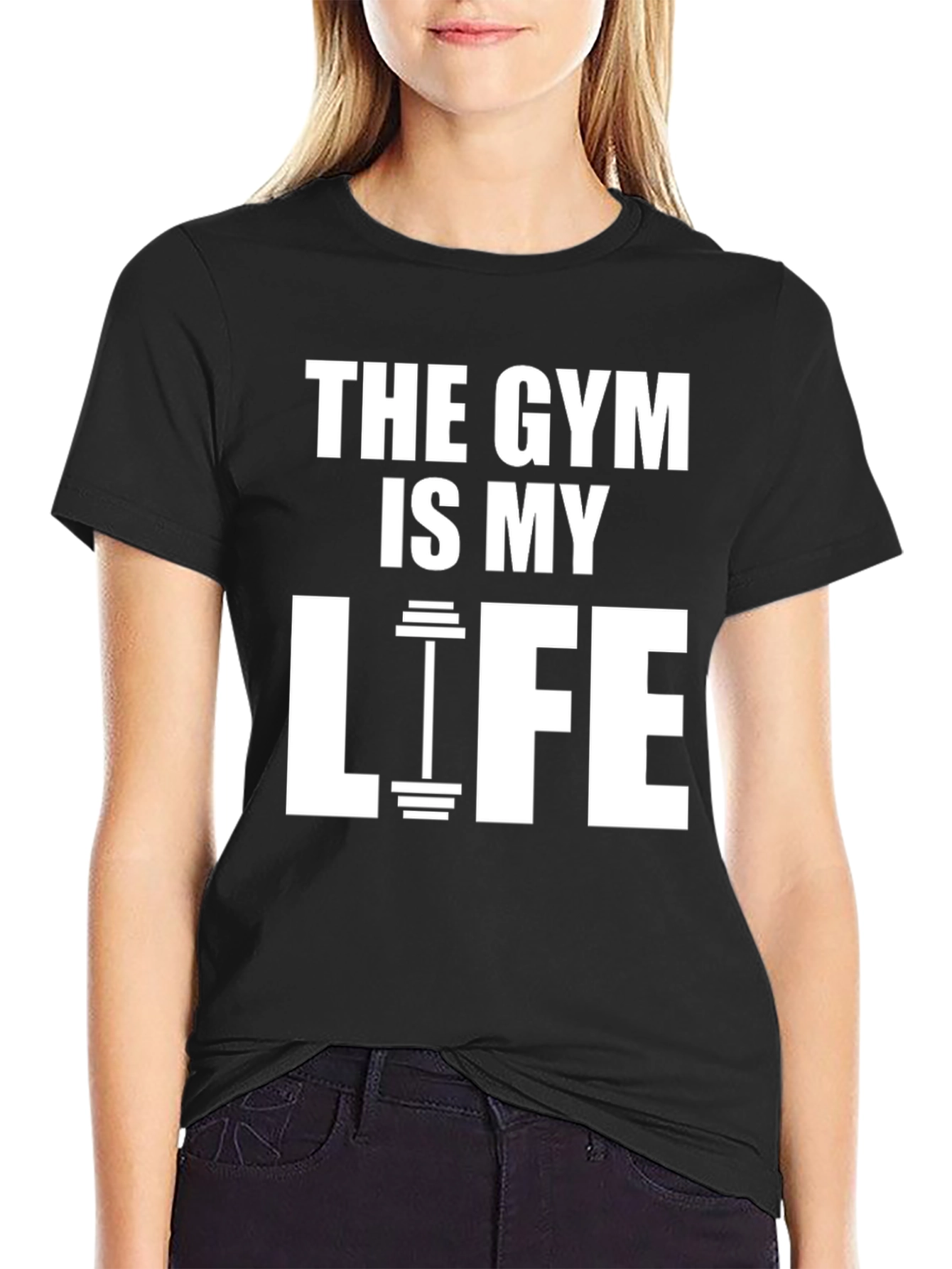 Gym Is My Life T-Shirt - Fitness Apparel