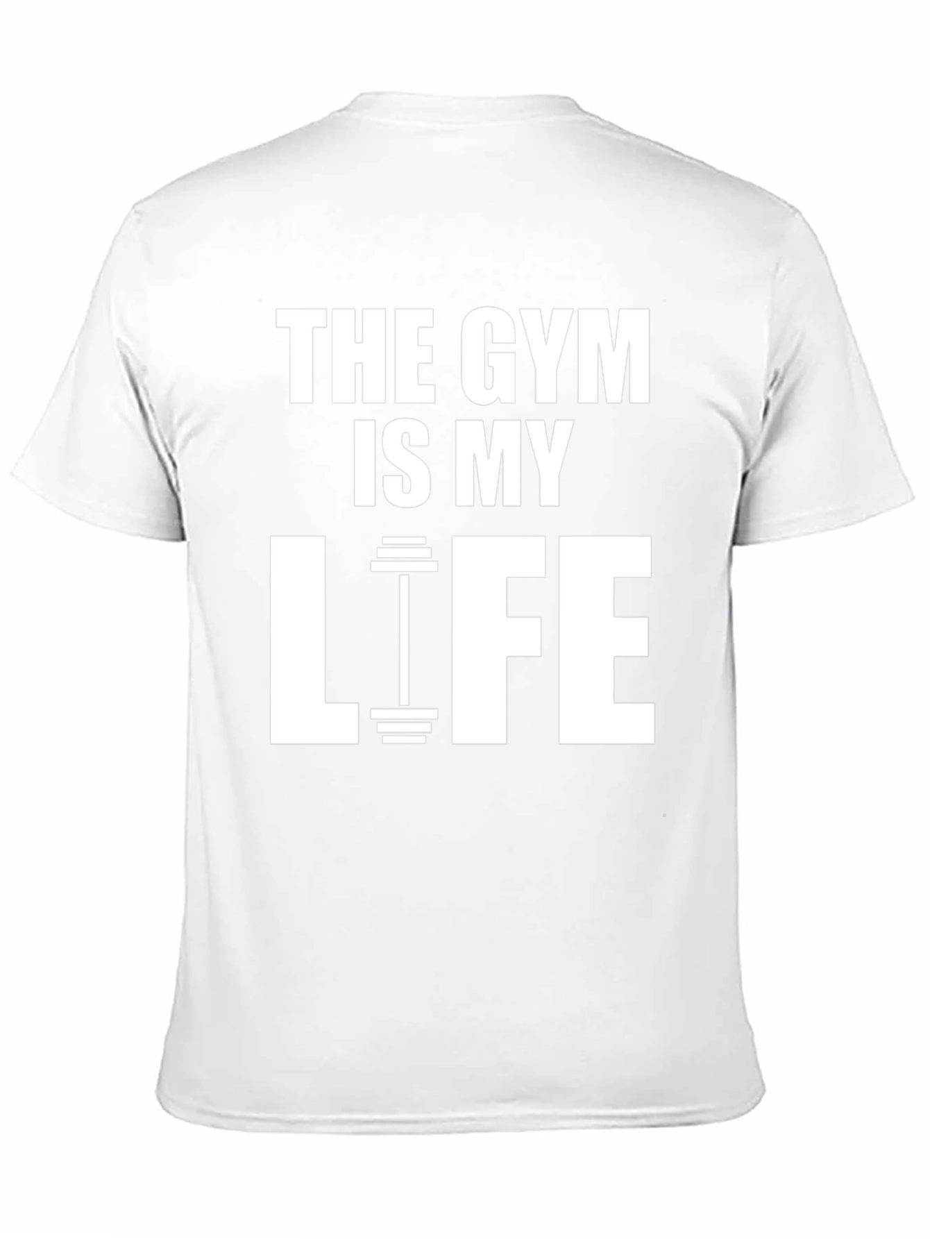 Gym Is My Life T-Shirt - Fitness Apparel