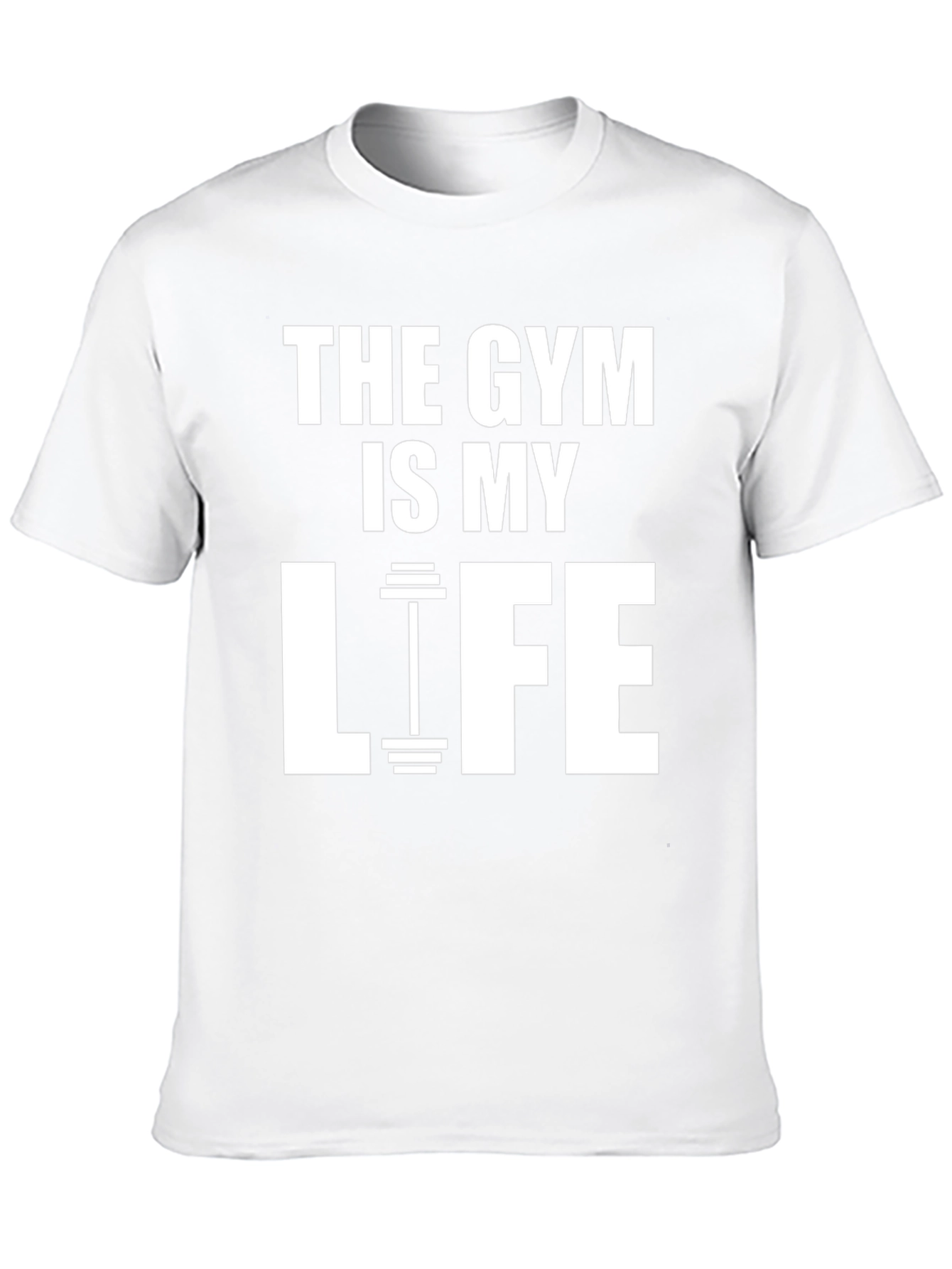 Gym Is My Life T-Shirt - Fitness Apparel