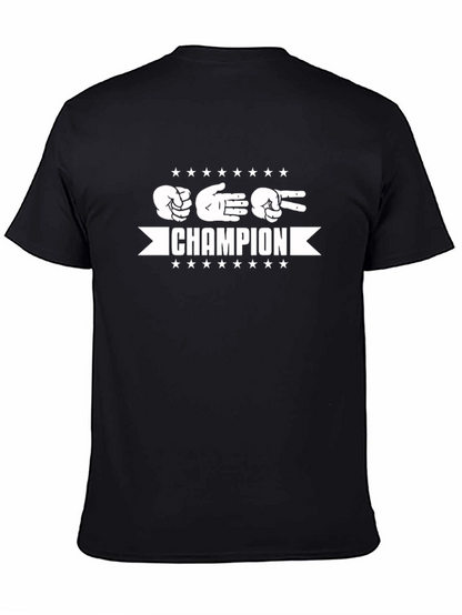 Rock Paper Scissors Champion T-Shirt