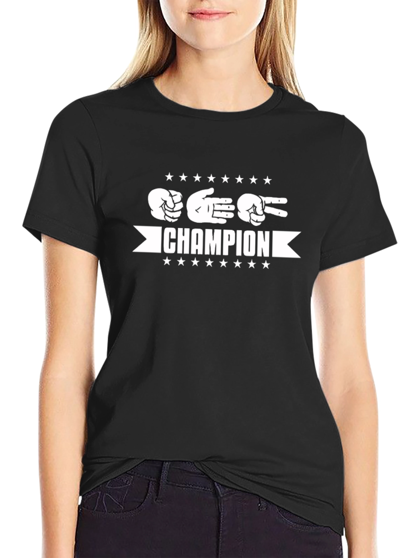 Rock Paper Scissors Champion T-Shirt