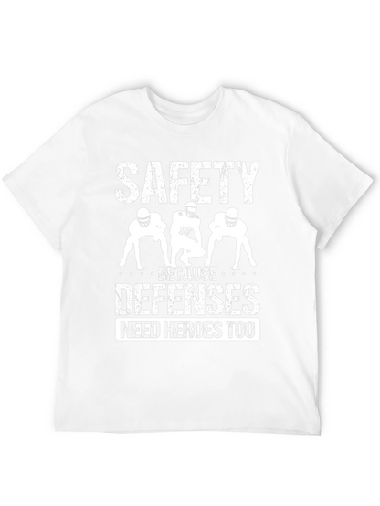 Safety Because Defenses Need Heroes Too T-Shirt