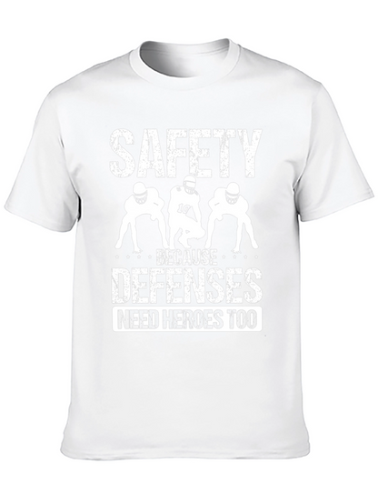 Safety Because Defenses Need Heroes Too T-Shirt