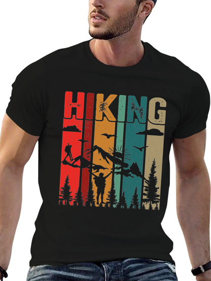 Retro Hiking Graphic T-Shirt