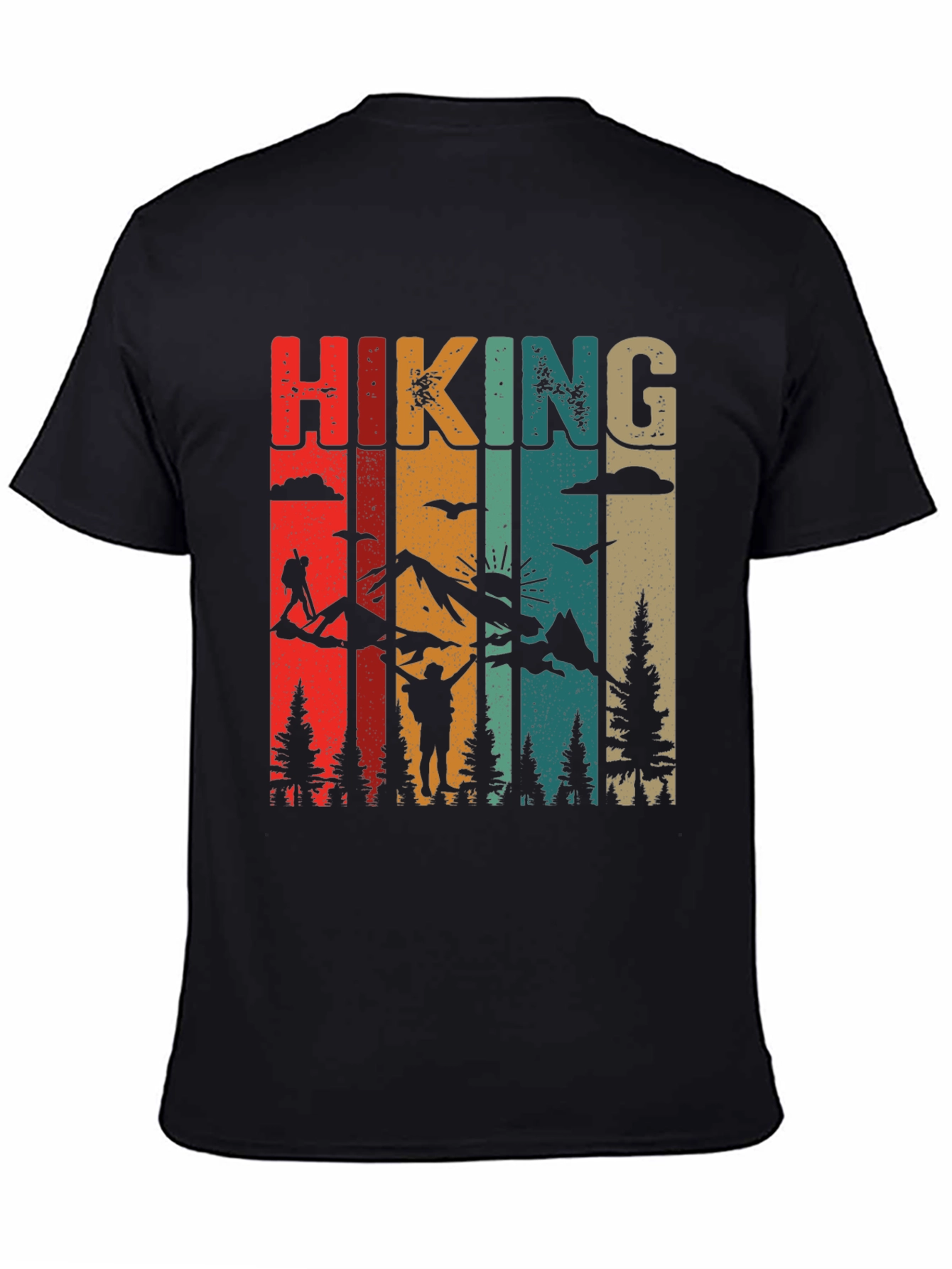 Retro Hiking Graphic T-Shirt