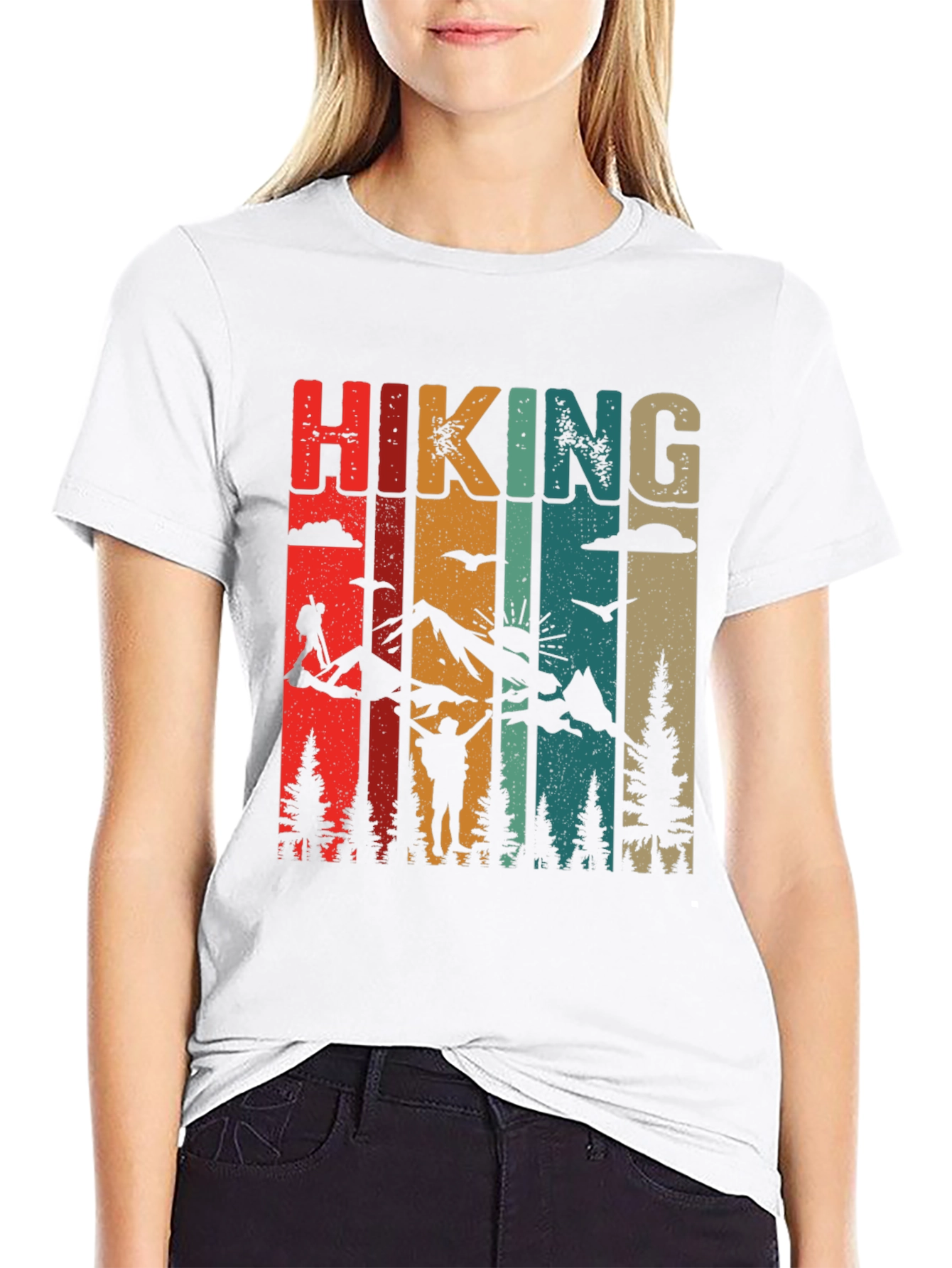 Retro Hiking Graphic T-Shirt