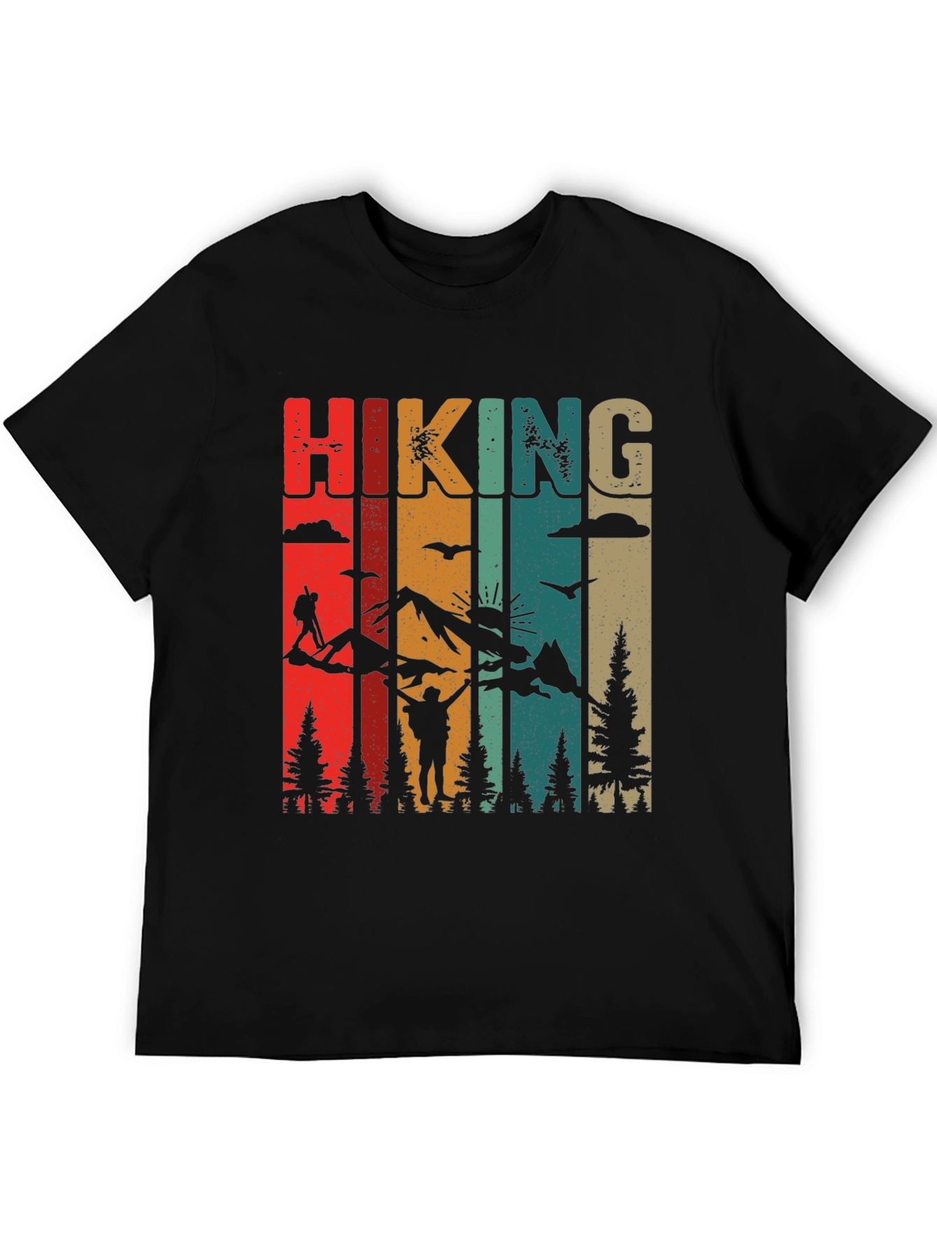 Retro Hiking Graphic T-Shirt